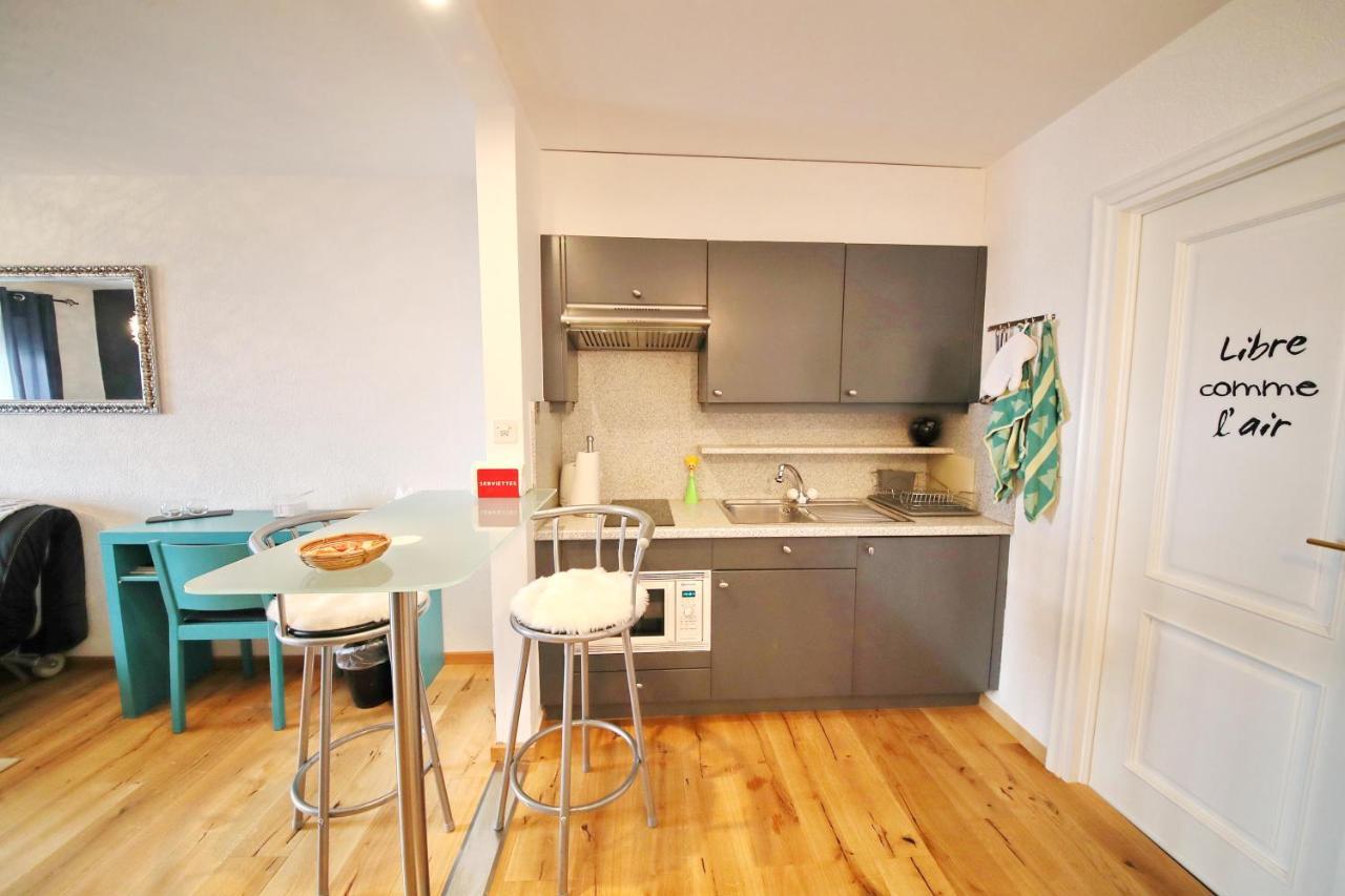 B&B Corseaux Beach Vevey Exterior foto