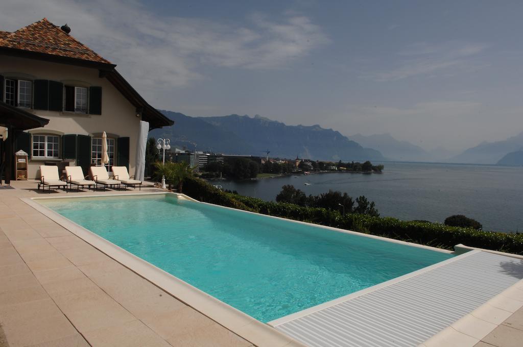 B&B Corseaux Beach Vevey Exterior foto