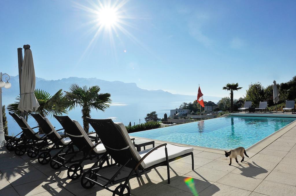 B&B Corseaux Beach Vevey Exterior foto